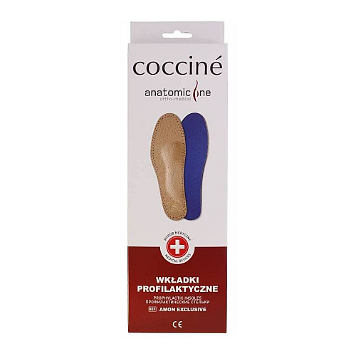 Устілки Coccine 579739 ортопедичні шкіряні