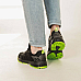 Кросівки Stilli 582199 Чорні зелені фото 2