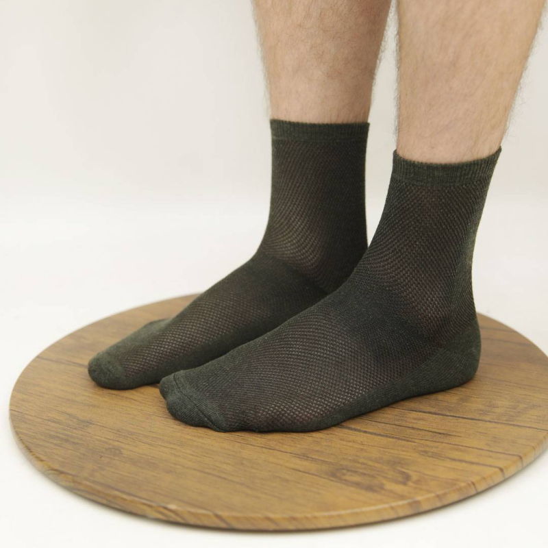 Чоловічі носки Евелін SPORT (4+1) шт 583618 Хакі фото 1