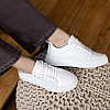 Кеды женские кожаные 583805 Белые