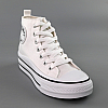 Кеды женские высокие 585526 Белые
