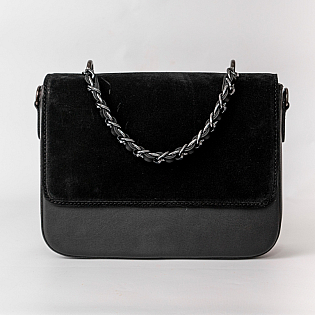 Женская сумка кросс-боди 586161 Черная фото 1