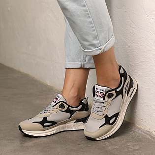 Кросівки жіночі на осінь 586261 Сірі  розпродаж фото 2