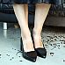 Туфли женские кожаные 586533 Черные