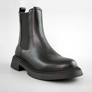 Челсі шкіряні байка 586374 Чорні фото 2