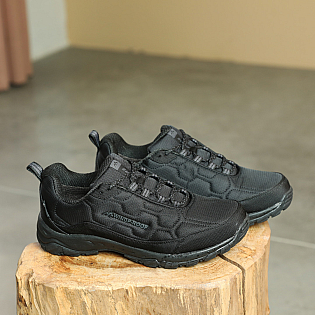 Кросівки термо чоловічі водонепроникні 586826 Чорні фото 1