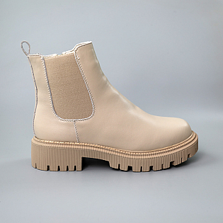 Челсі жіночі шкіряні хутро 587479 Бежеві фото 1