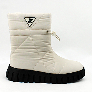 Дутіки зимові 586802 Світло-бежеві фото 1