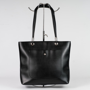 Женская сумка-шопер 586818 Черная фото 1
