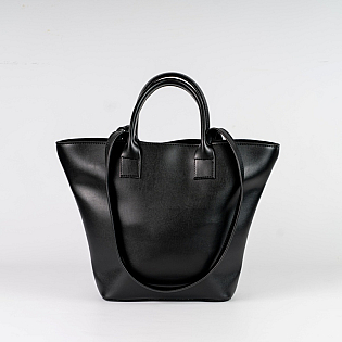Женская сумка-шопер 586819 Черная фото 1