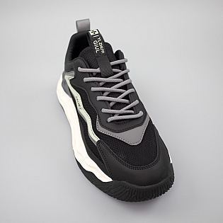 Кроссовки мужские 588452 Черные серые фото 2