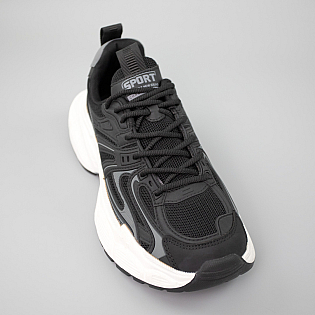 Кросівки чоловічі 588449 Чорні розпродаж фото 2