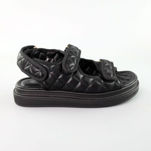 Сандали женские 588793 Черные распродажа