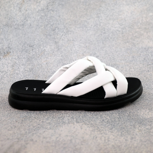 Шльопанці жіночі 588802 Білі розпродаж