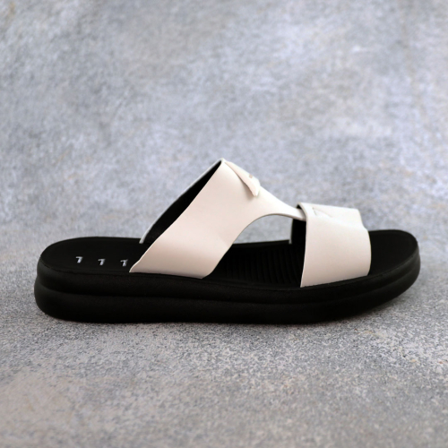 Шлепанцы женские 588806 Бежевые