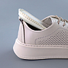 Кеди жіночі шкіряні перфорація 588836 Молочні розпродаж