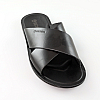 Шлепанцы мужские кожаные 589068 Черные
