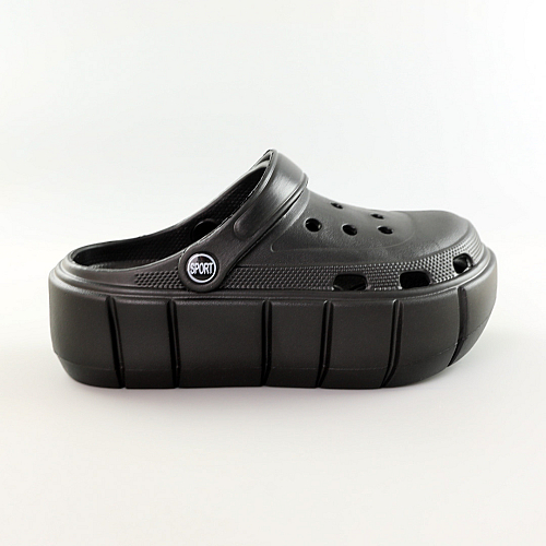 Шлепанцы женские 589166 Черные распродажа