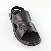 Сандалі чоловічі шкіряні 589185 Чорні розпродаж