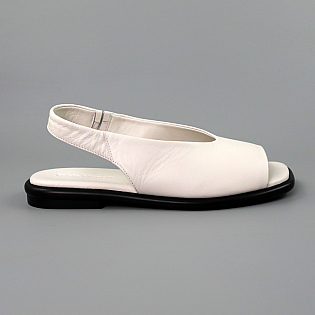 Сандали женские кожаные 589248 Белые распродажа фото 1