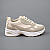Кроссовки женские 589410 Бежевые распродажа
