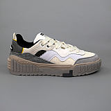 Кеды кожаные мужские 589506 Молочные