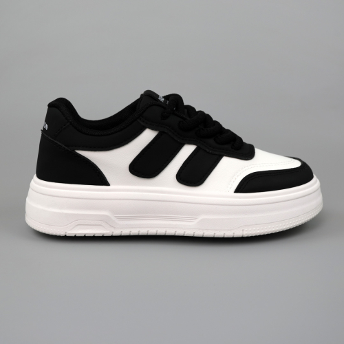 Кеды женские 589494 Черно-белые распродажа