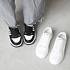 Кеди жіночі 589531 Чорно-білі розпродаж