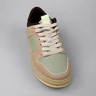 Кеди жіночі 589527 Коричневі хакі розпродаж фото 2