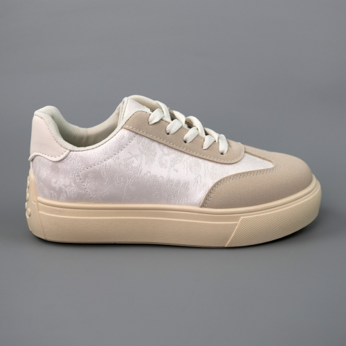 Кеды женские 589504 Бежевые распродажа