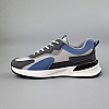 Кроссовки мужские 589611 Серо-синие распродажа