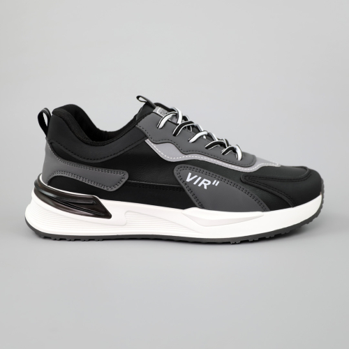 Кроссовки мужские 589610 Черно-серые распродажа