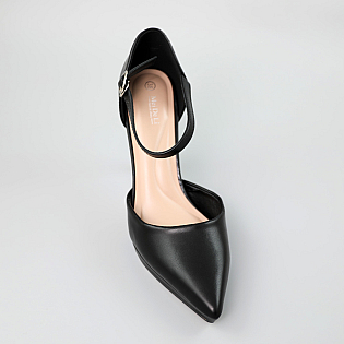 Туфлі човники жіночі  589909 Чорні розпродаж фото 2