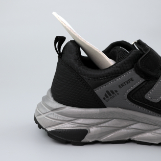 Кроссовки детские 589657 Черные серые распродажа фото 2