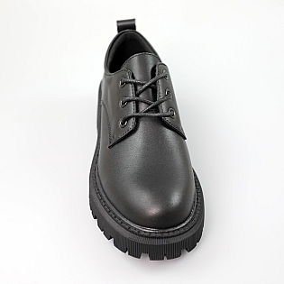 Туфлі жіночі шкіряні 589917 Чорні розпродаж фото 2 Туфлі жіночі шкіряні 589917 Чорні розпродаж фото 2