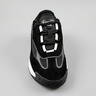 Кроссовки мужские влагостойкие 590070 Черные белые фото 2