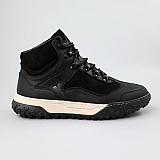 Кеди чоловічі шкіряні хутро 590193 Чорні