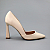 Туфли женские каблук 9 см 590234 Бежевые