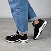 Кросівки чоловічі 590220 Чорно-білі розпродаж