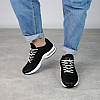 Кросівки чоловічі 590220 Чорно-білі розпродаж