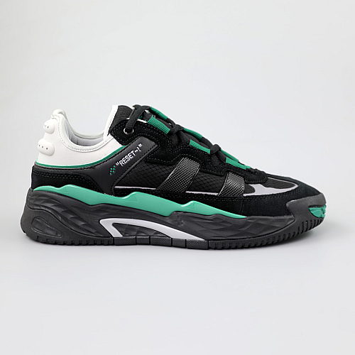 Кроссовки мужские влагостойкие 590251 Черные зеленые