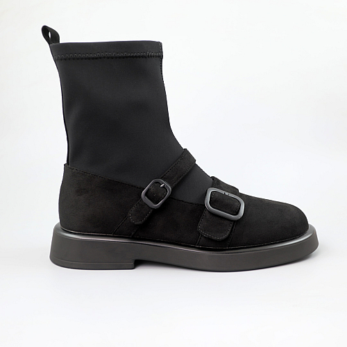 Ботинки женские 590276 Черные распродажа