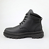 Черевики чоловічі шкіряні хутро 590345 Чорні