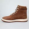 Ботинки мужские кожаные мех 590689 Коричневые