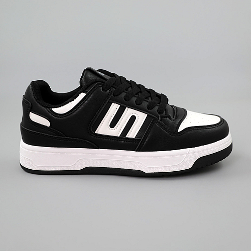 Кеды мужские 589579 Черно-белые распродажа