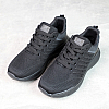 Кроссовки мужские сетка 591386 Черные