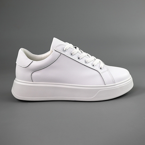 Кеды женские кожаные 591415 Белые