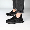 Кроссовки мужские сетка 591446 Черные