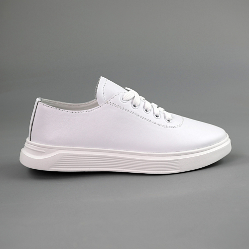 Кеды женские кожаные 591364 Белые