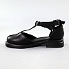 Сандали женские 591514 Черные распродажа